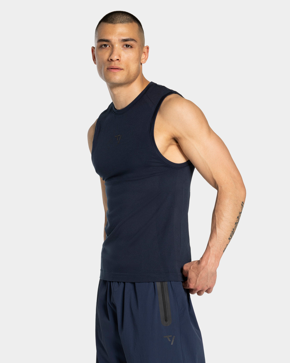 Workout Seamless Tank Top ‘Midnight’