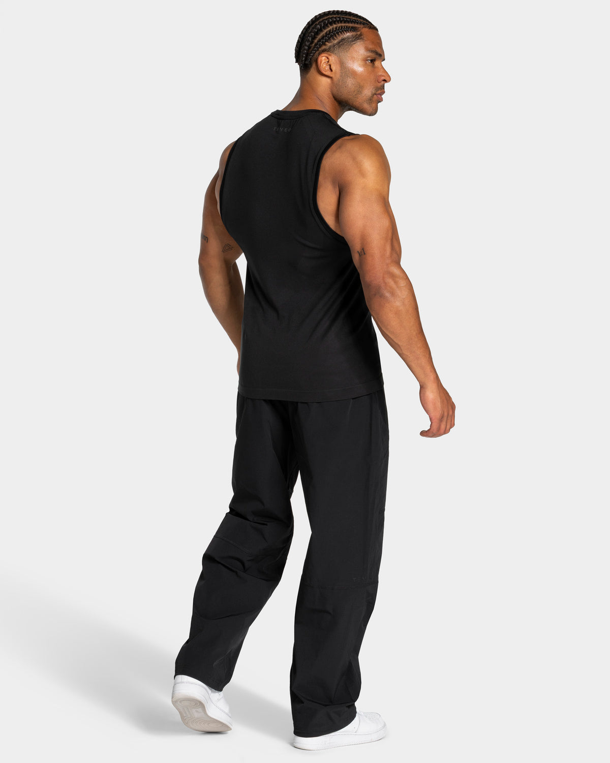 Workout Seamless Tank Top ‘Black - Anthracite’