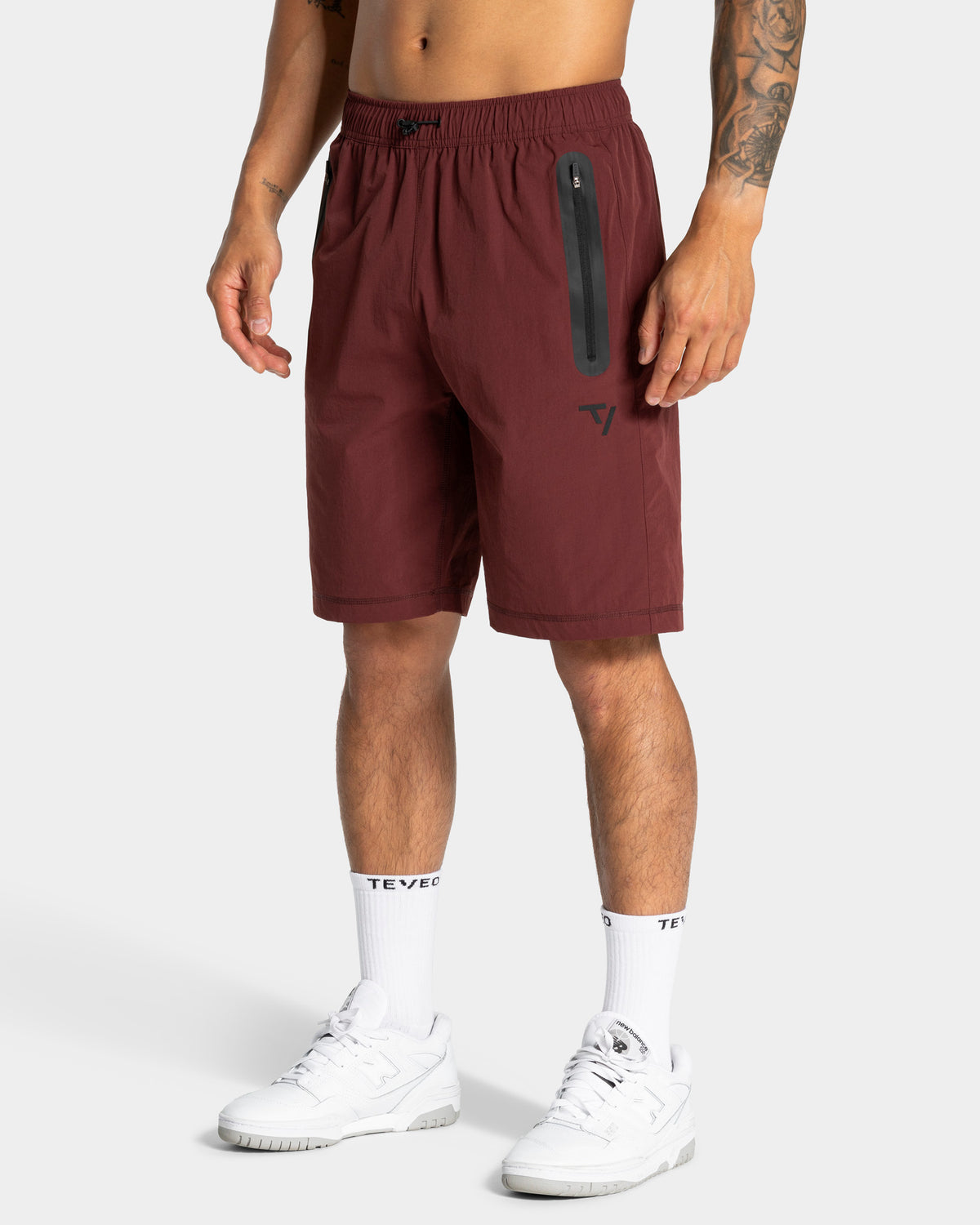 Workout Shorts ‘Merlot’