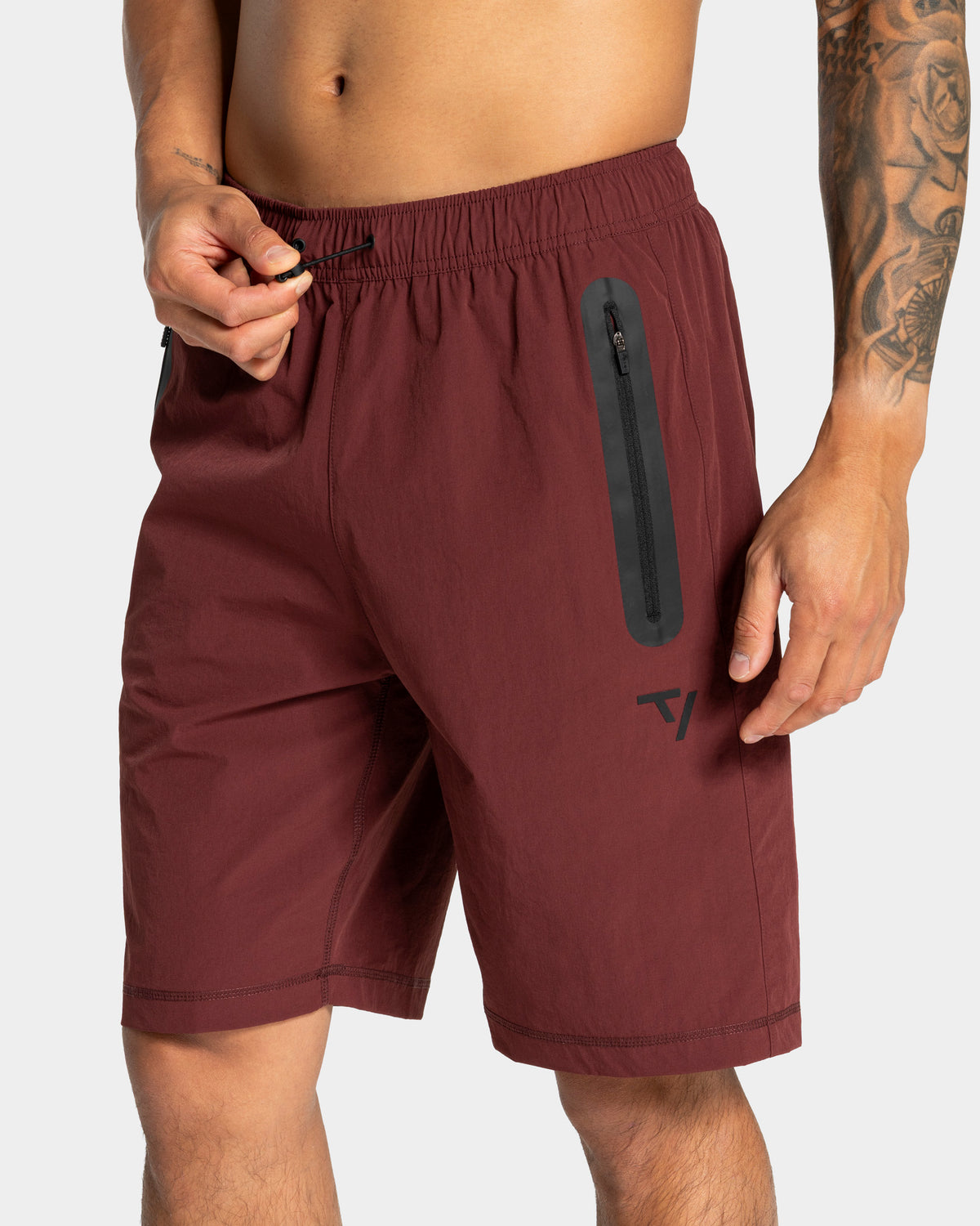 Workout Shorts ‘Merlot’
