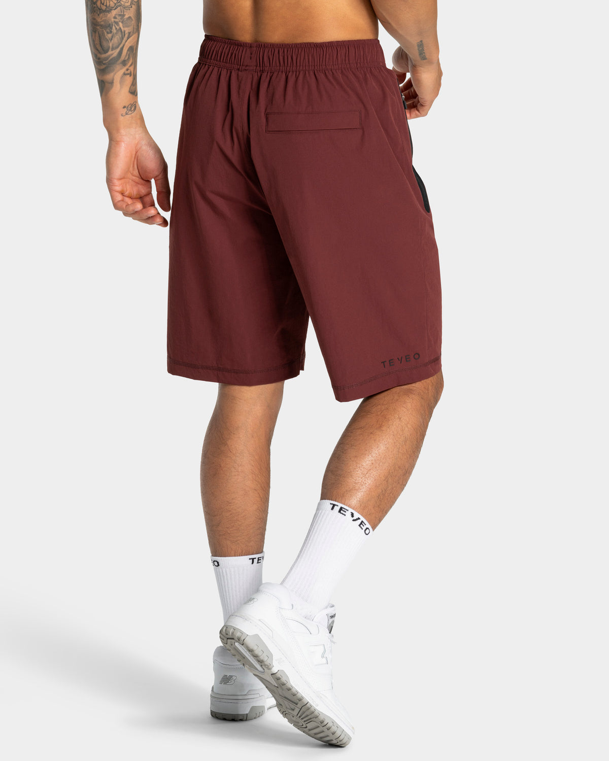 Workout Shorts ‘Merlot’