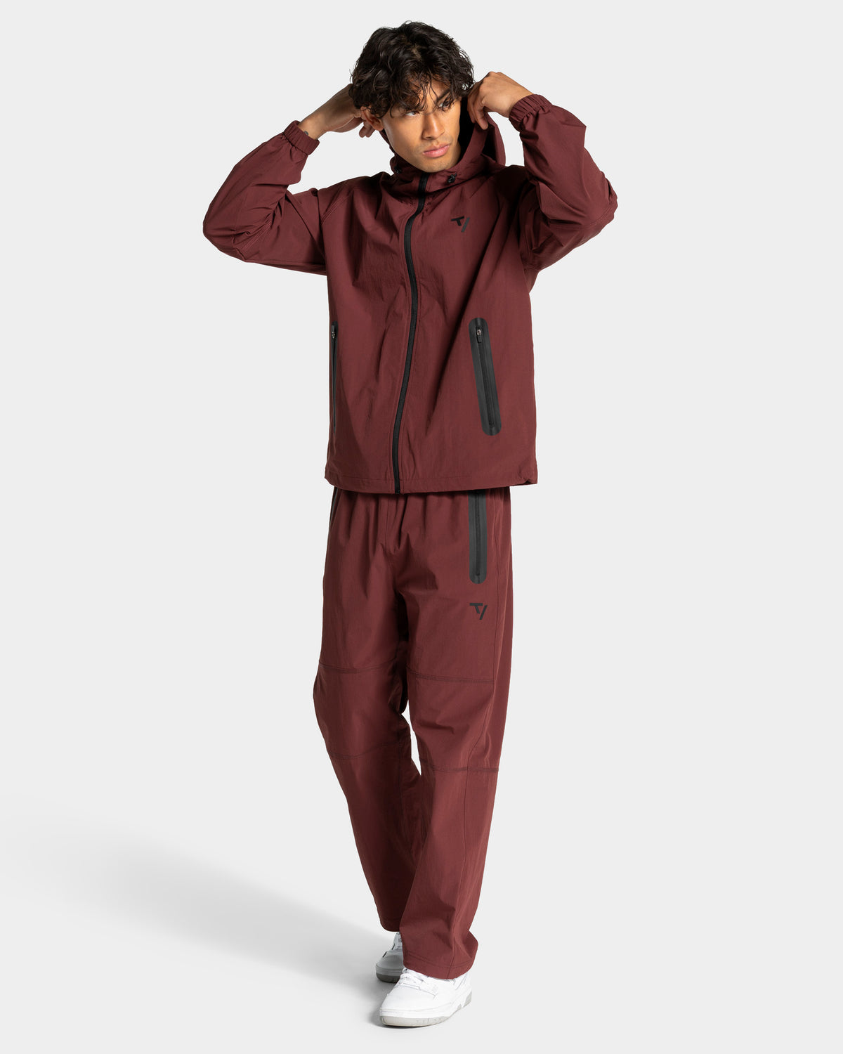 Workout Zip Jacket ‘Merlot’