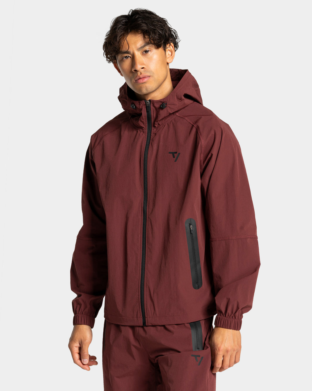 Workout Zip Jacket ‘Merlot’