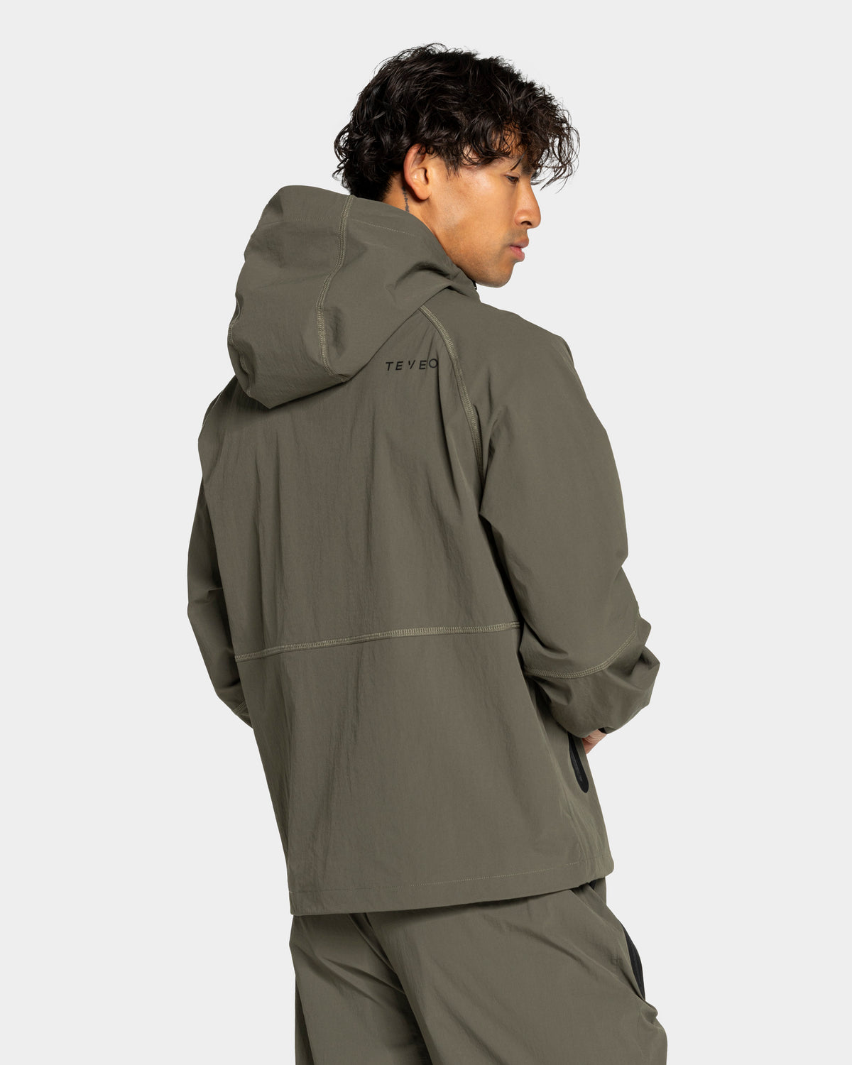 Workout Zip Jacke "Olive"