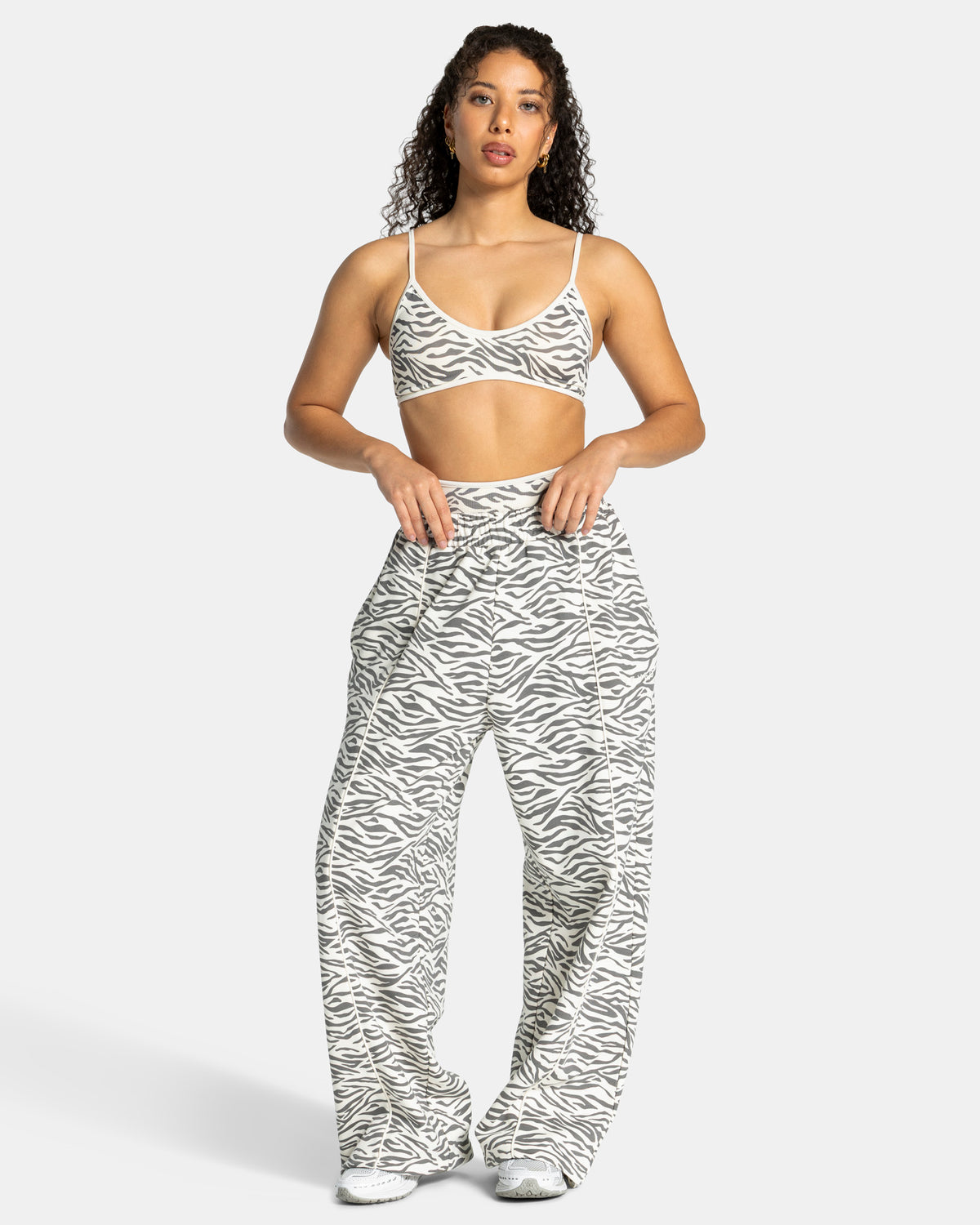 Contrastline Bra ‘Zebra Off-White’
