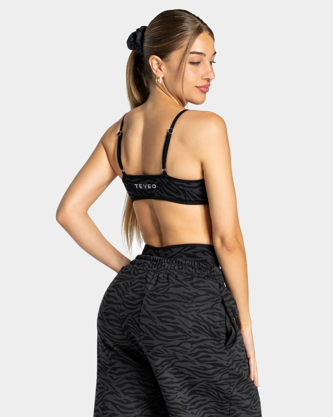 Contrastline Bra ‘Zebra Black’