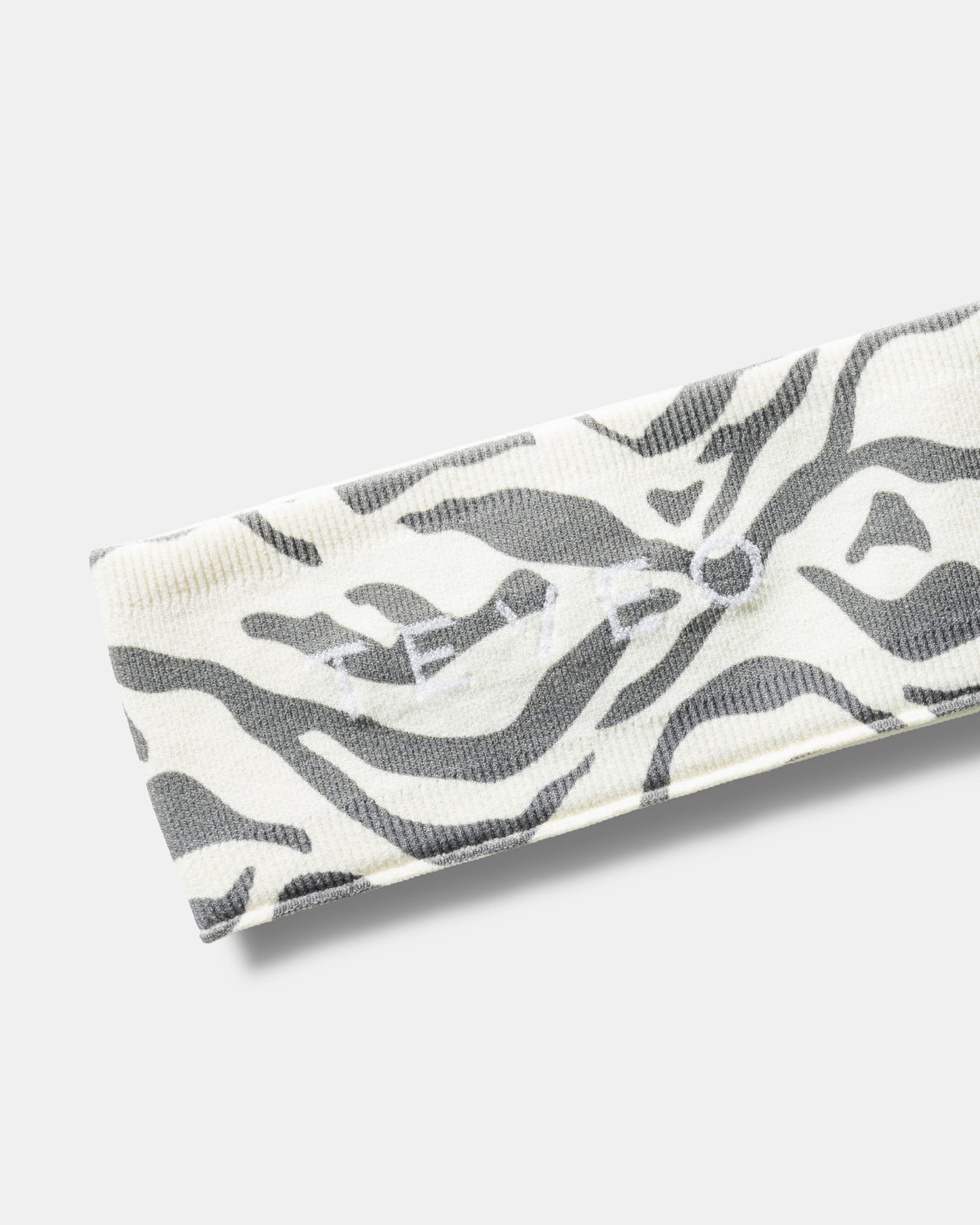 Contrastline Headband ‘Zebra Off-White’