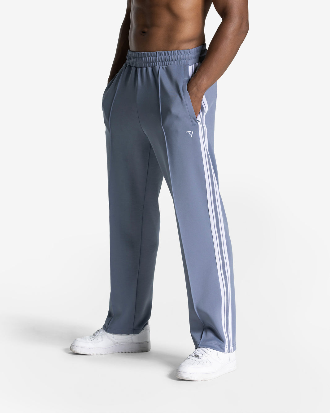 Club Straight Leg Joggers ‘Steel Blue’