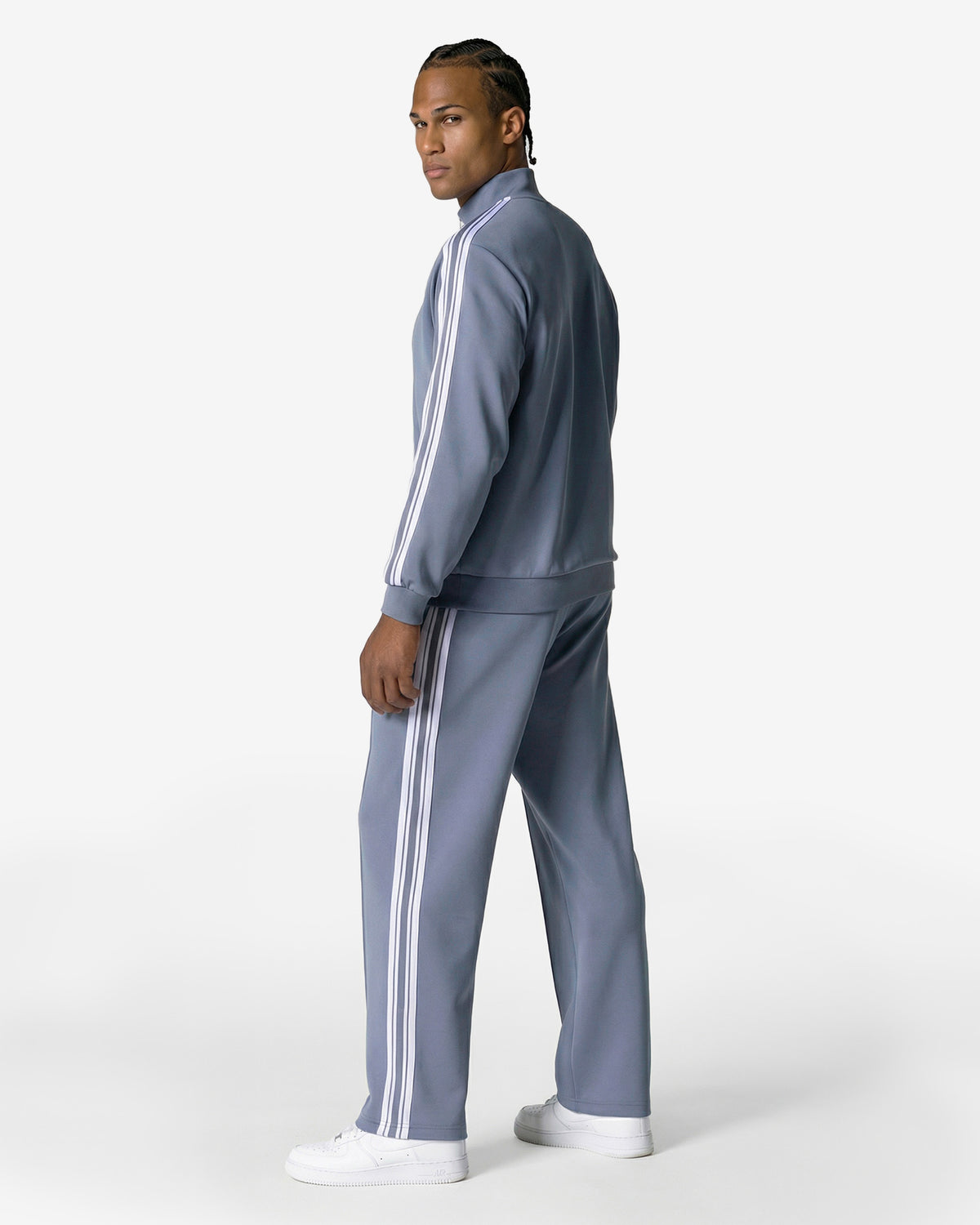 Club Straight Leg Joggers ‘Steel Blue’