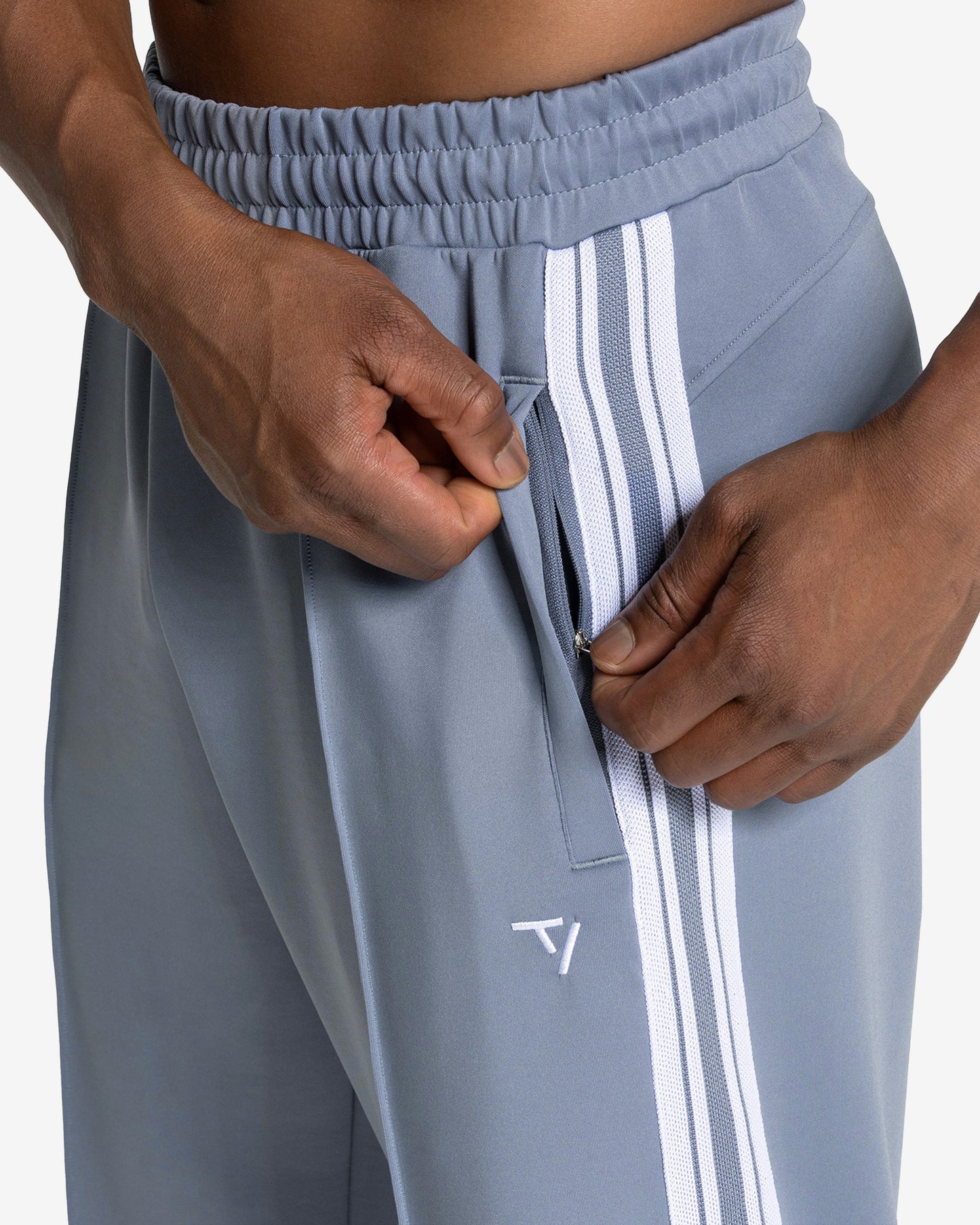 Pantalon de jogging Straight Leg Club « bleu acier »