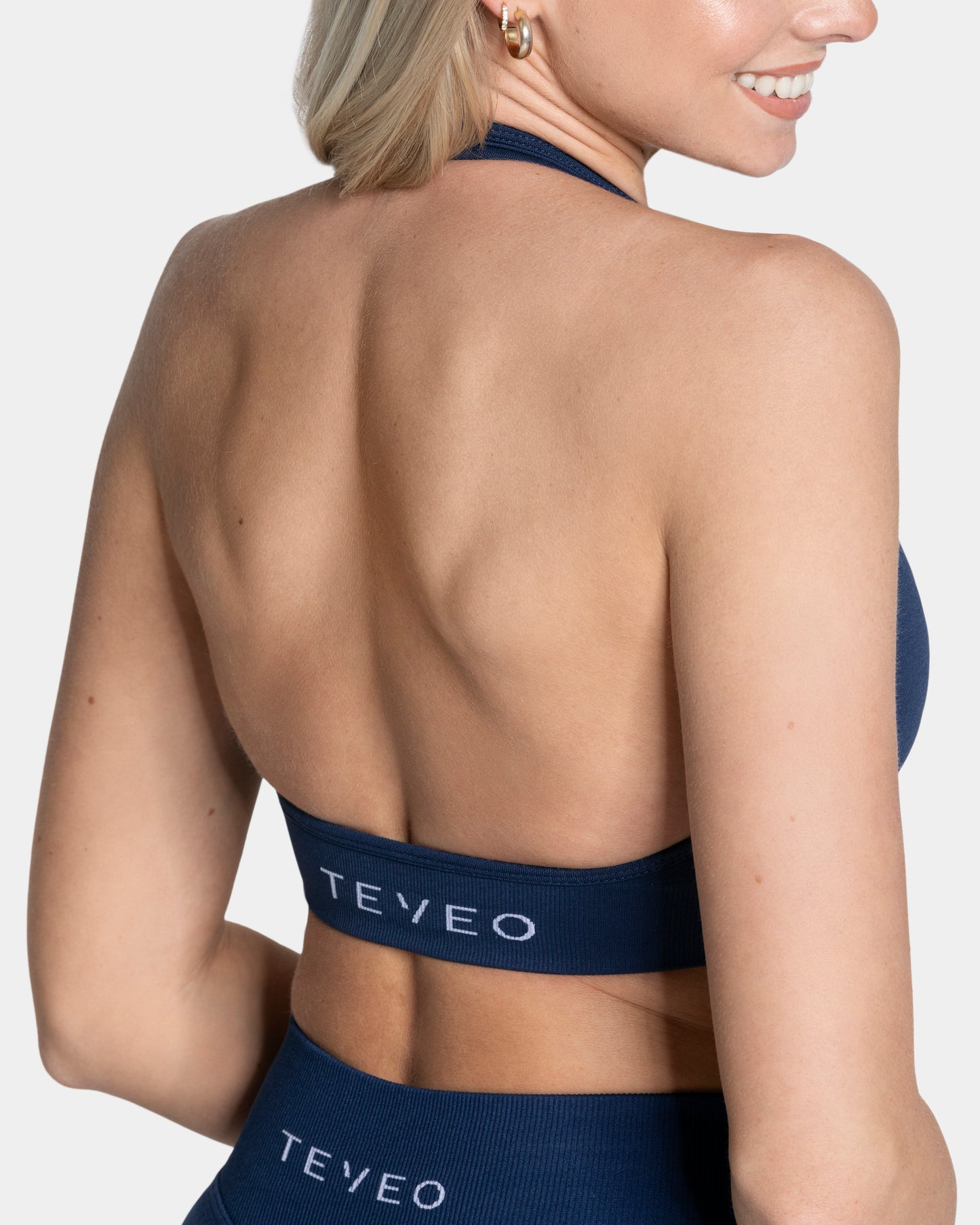 Everyday Halterneck Bra ‘Dark Blue’