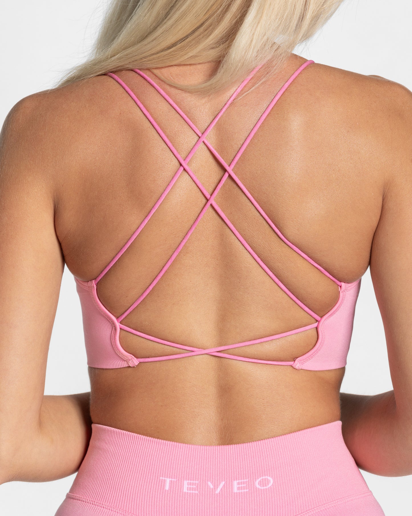 Everyday Backless Top "Pink"