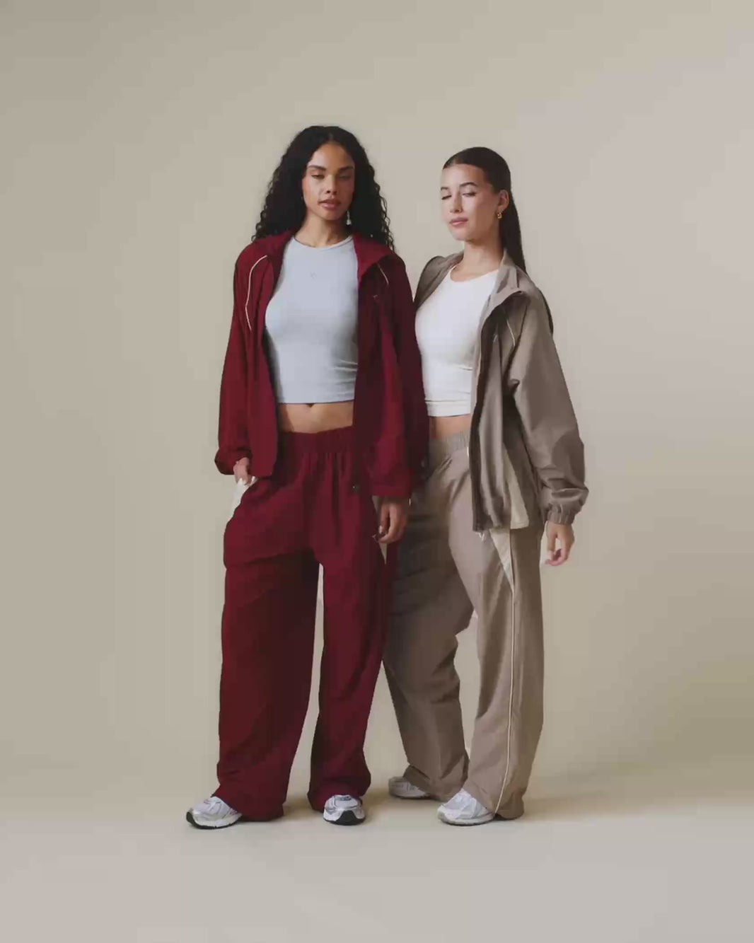 Track Straight Leg Pants ‘Hazelnut’