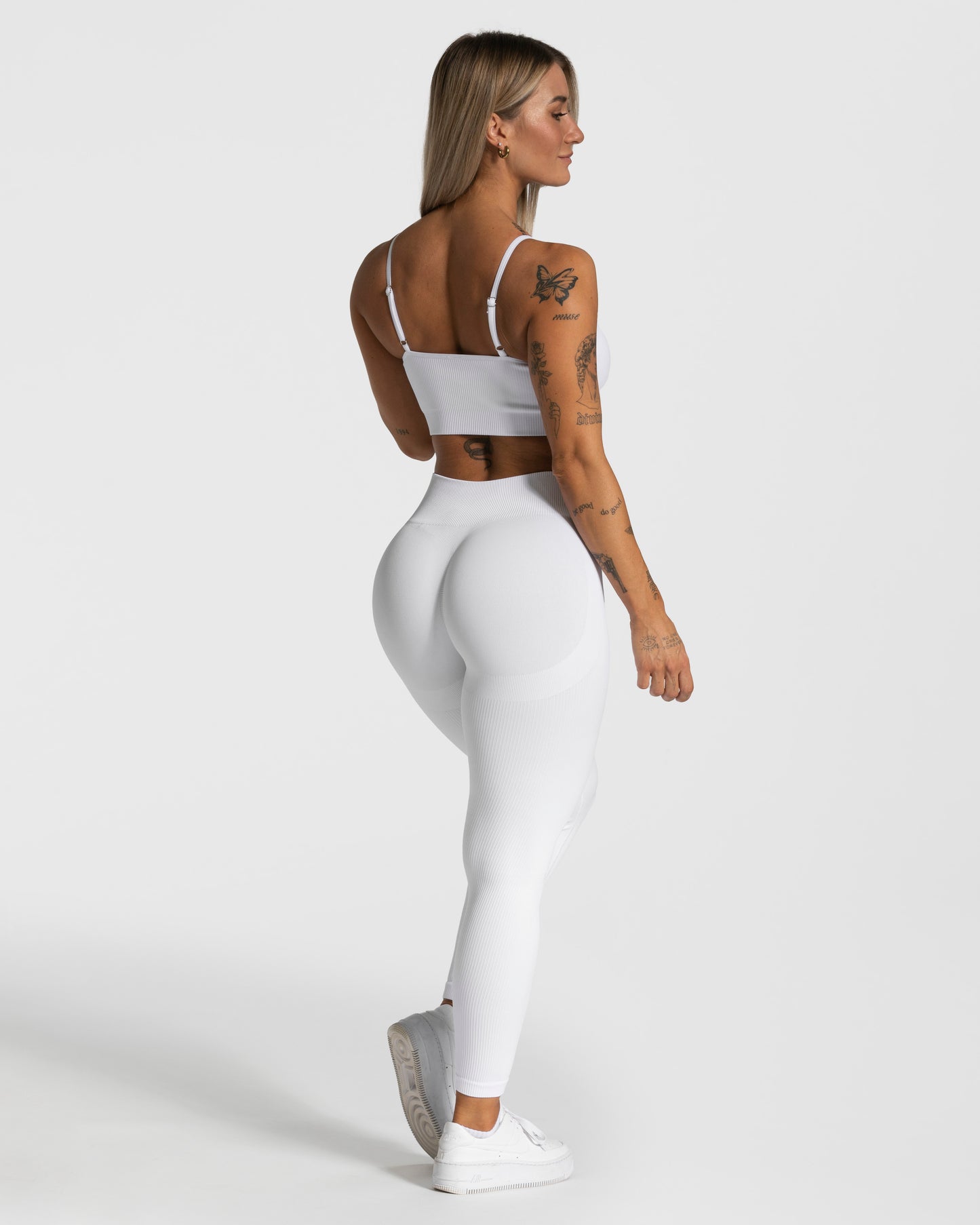 Legging Elegant Scrunch « blanc »