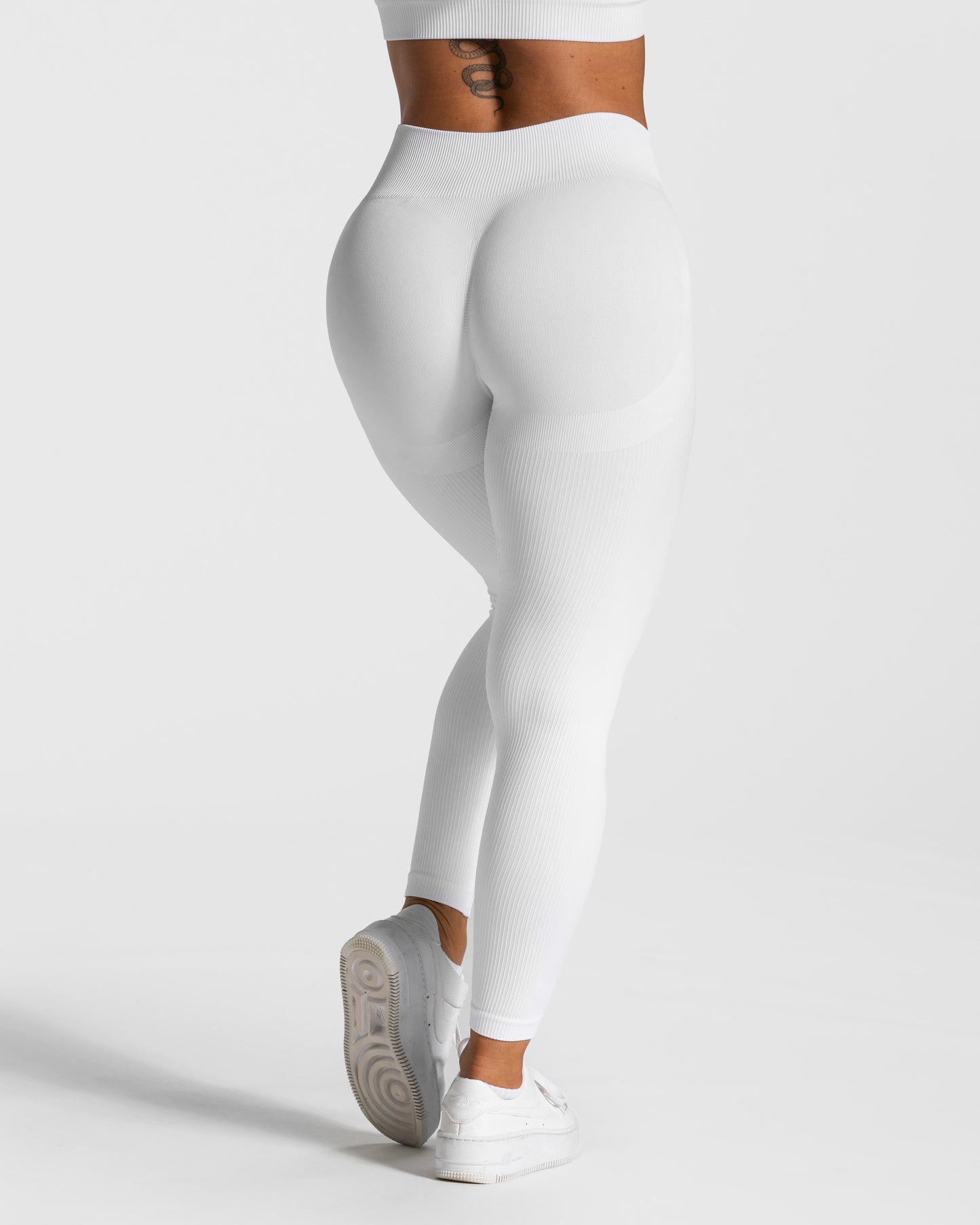 Legging Elegant Scrunch « blanc »