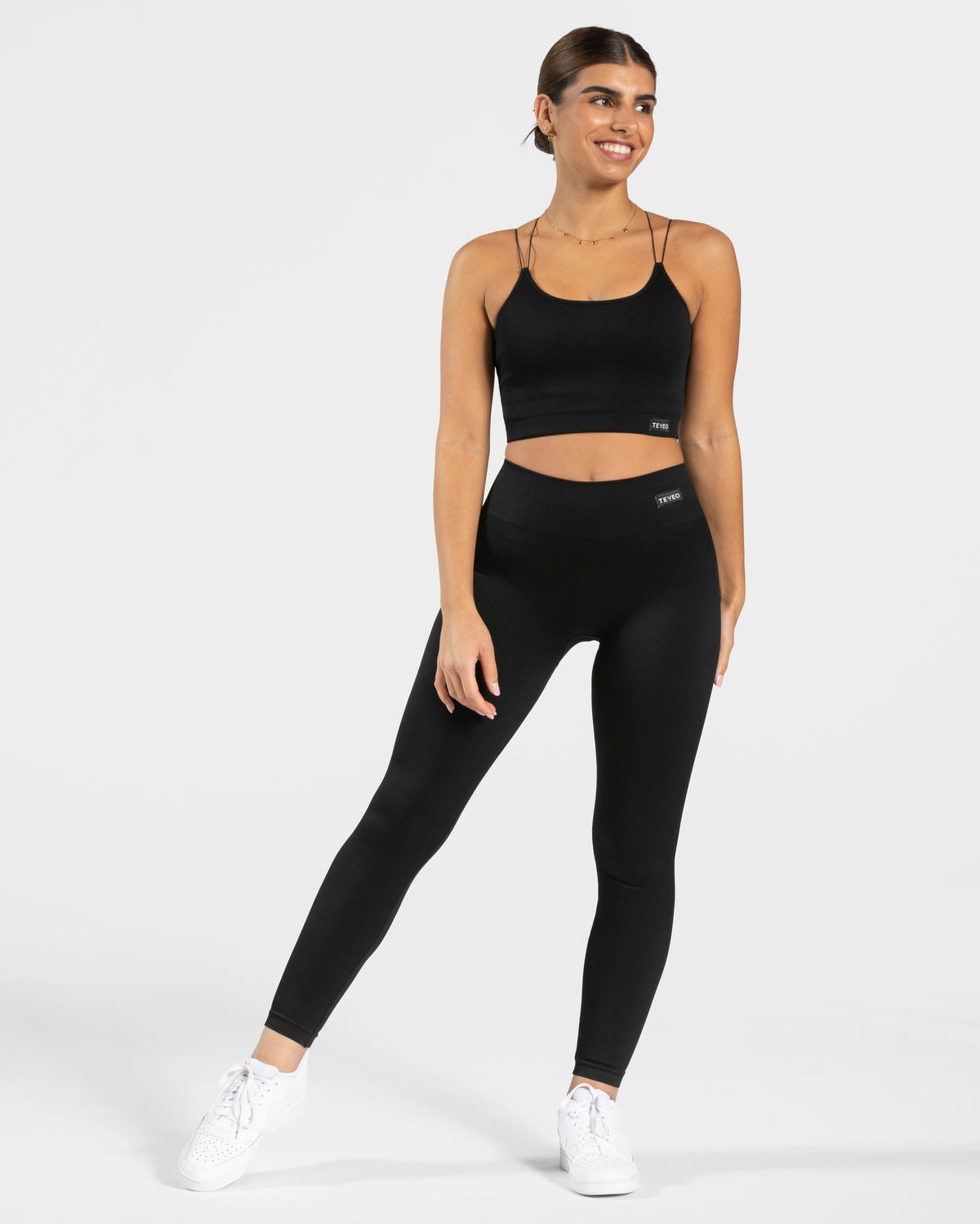 Elegant strap top “Nero”