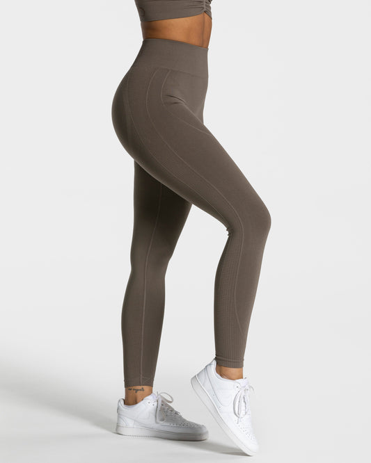 Leggings Focus Scrunch “Tortora”