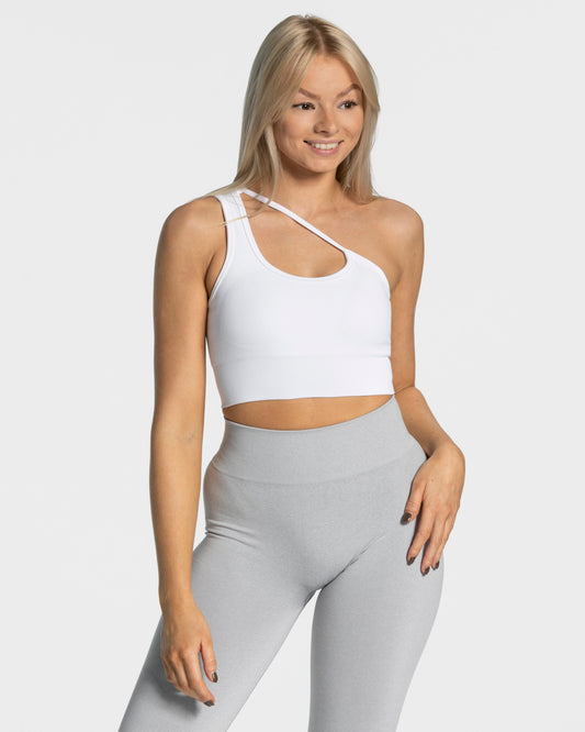 Sassy One Shoulder Bh "Weiß"