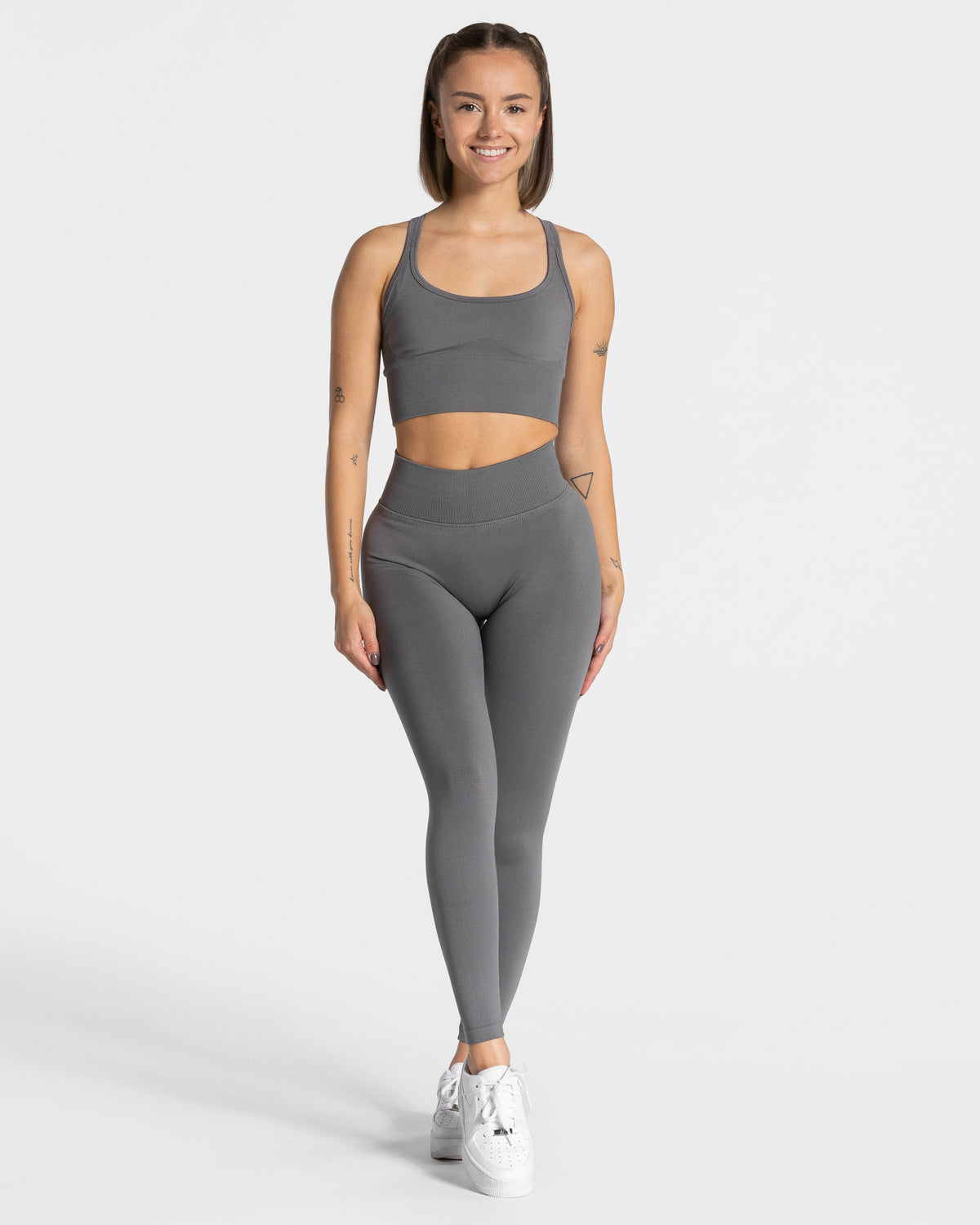 Statement Scrunch Leggings ‘Graphite’