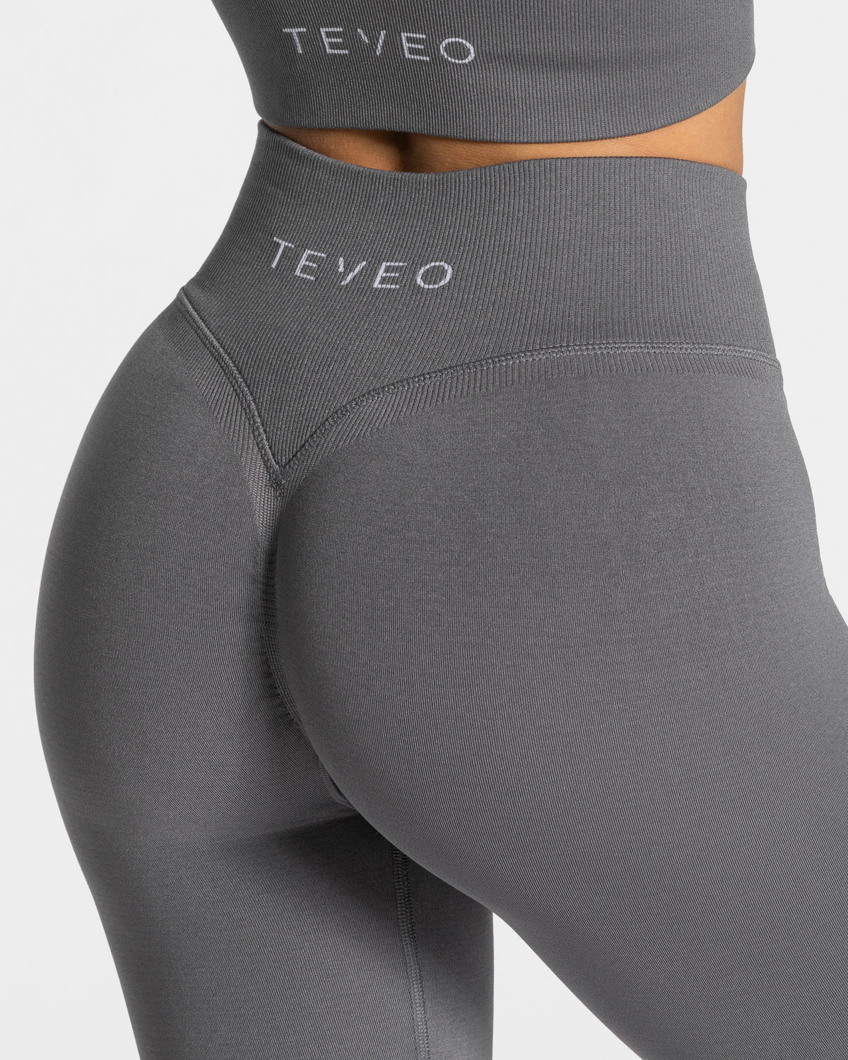 Statement Scrunch Leggings ‘Graphite’