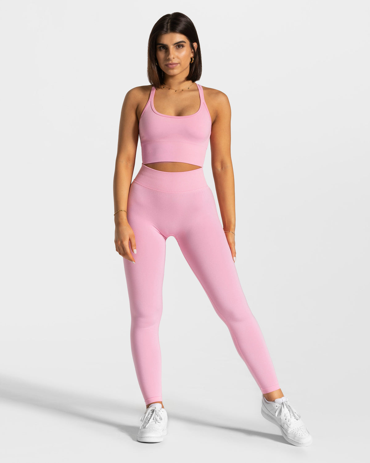 Statement Scrunch Leggings ‘Pink’