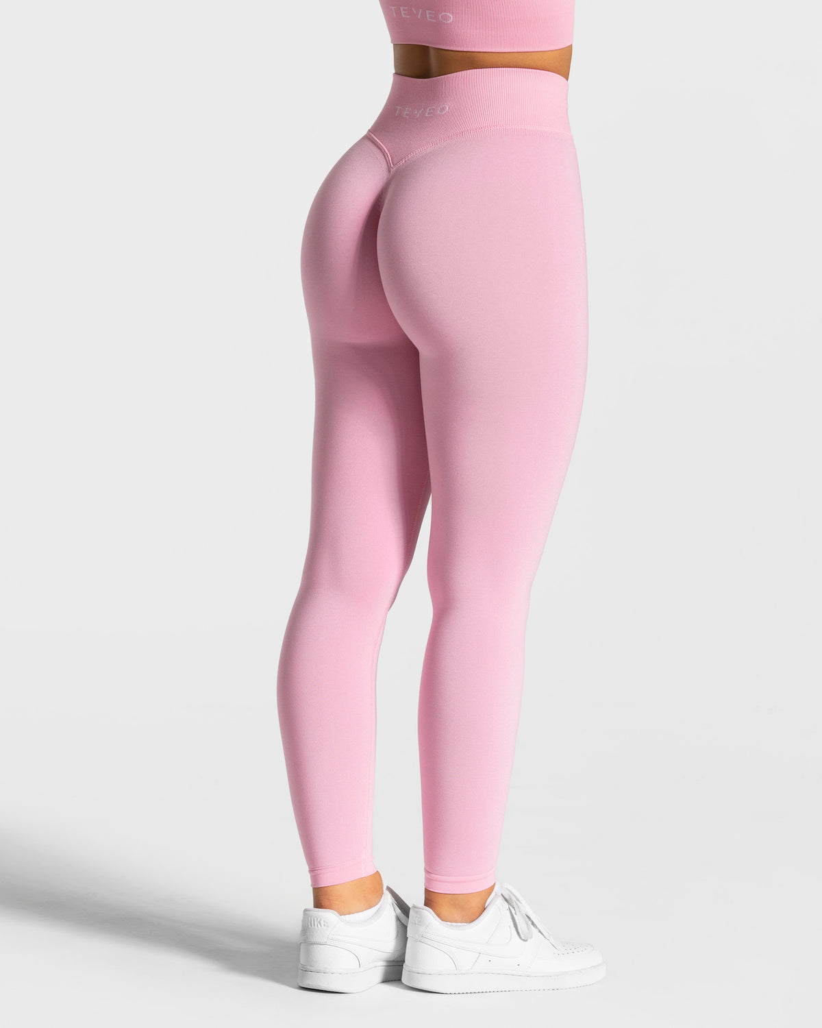 Statement Scrunch Leggings ‘Pink’