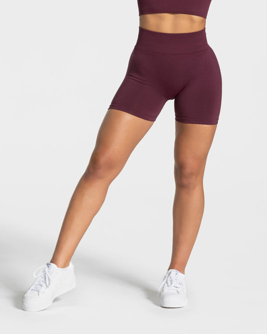 Statement Scrunch Shorts ‘Plum’