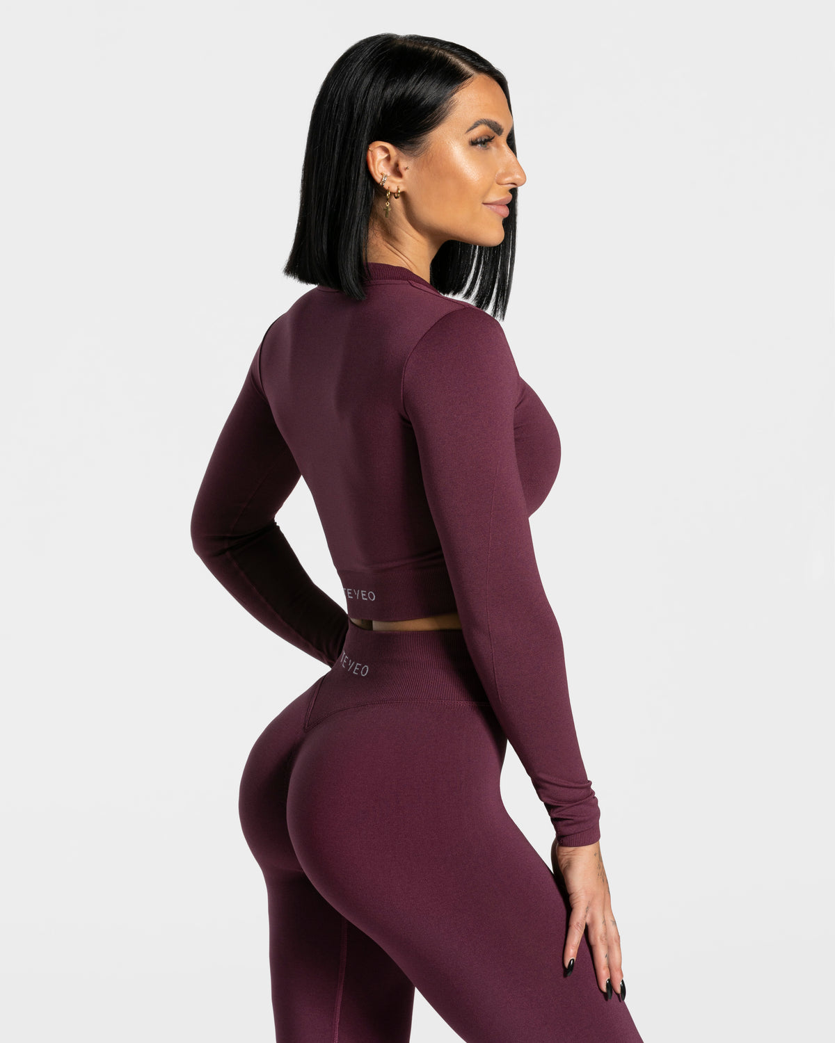 Statement Zip Jacket ‘Plum’