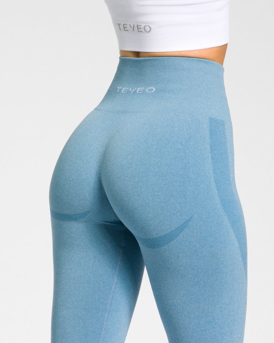Evolution Leggings "Blau" - TEVEO
