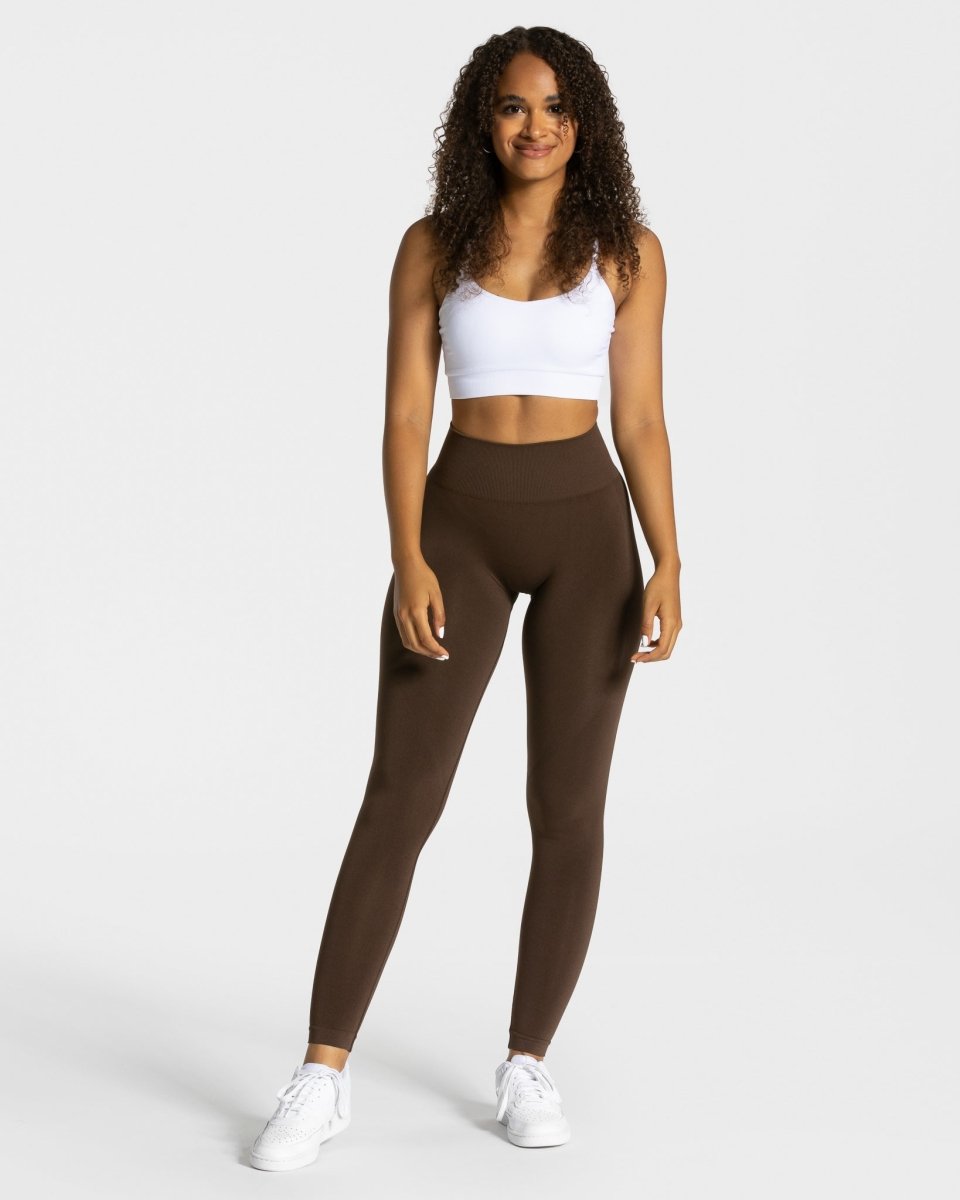 Evolution Leggings "Dunkelbraun" - TEVEO