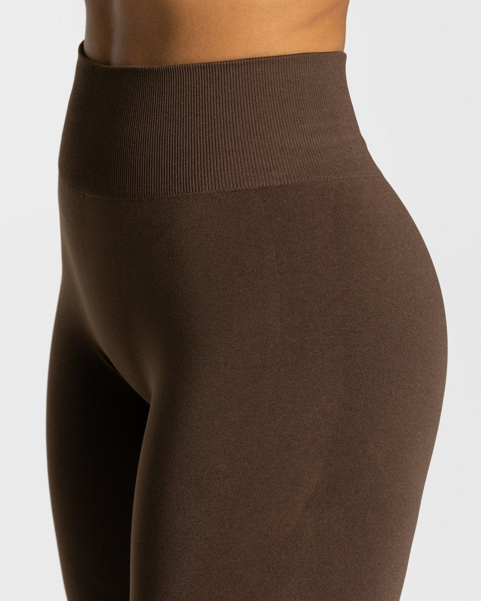 Evolution Leggings "Dunkelbraun" - TEVEO